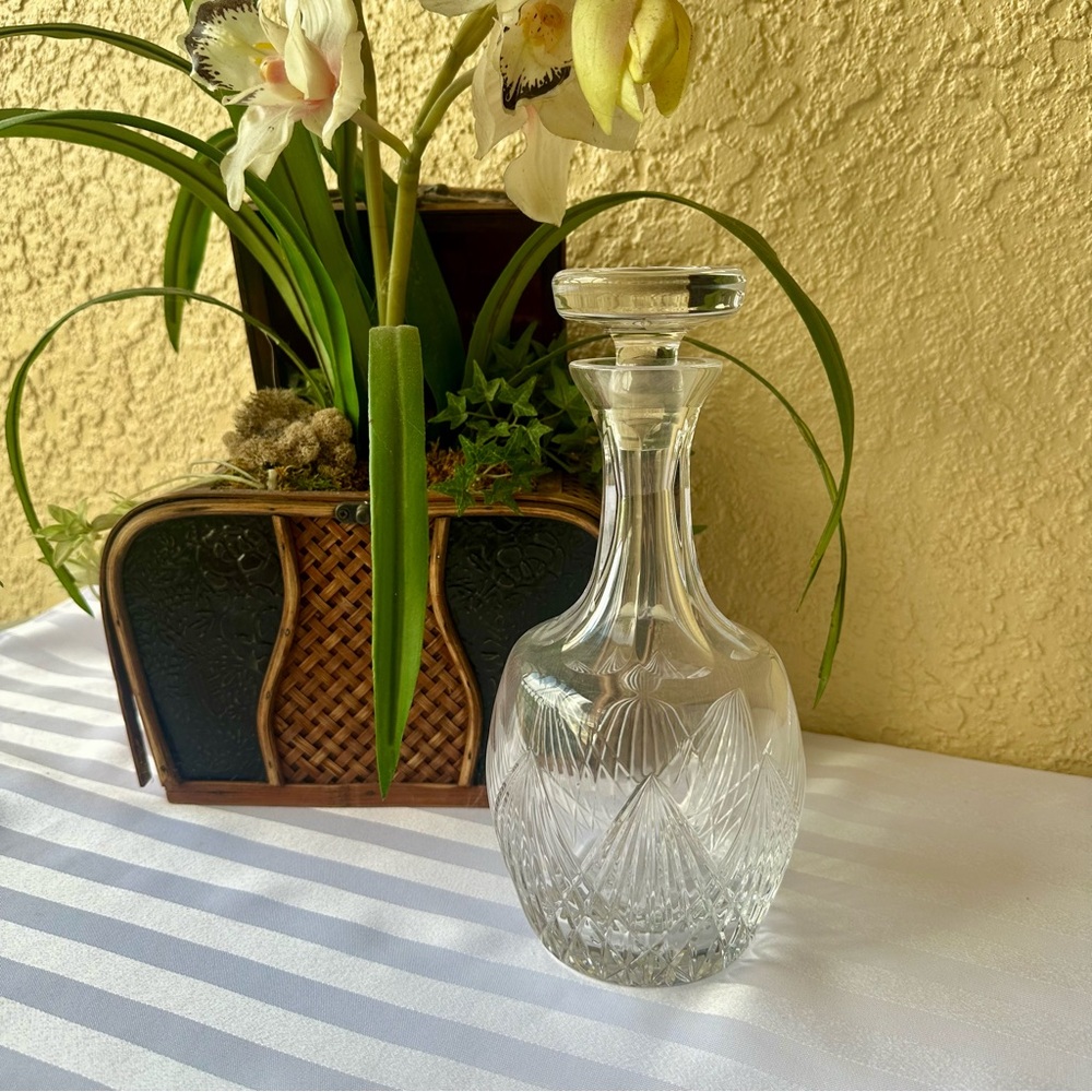 Clear Crystal Decanter